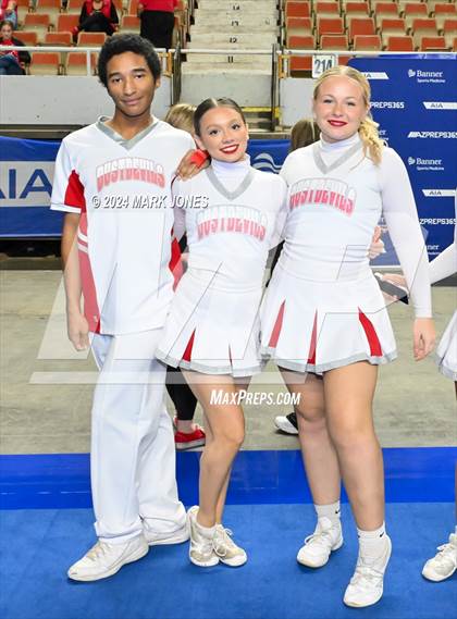 Thumbnail 3 in Stunt and Game Day Cheer Championships (AIA Division I, II, III and IV Awards) photogallery.