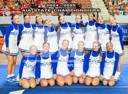 Thumbnail 3 in Stunt and Game Day Cheer Championships (AIA Division I, II, III and IV Awards) photogallery.