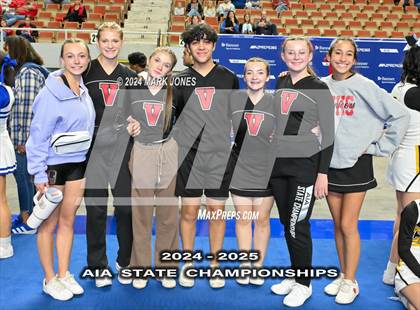Thumbnail 2 in Stunt and Game Day Cheer Championships (AIA Division I, II, III and IV Awards) photogallery.