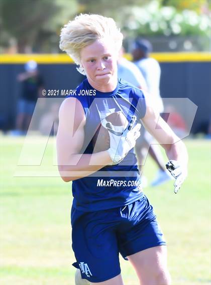 Thumbnail 3 in Northwest Christian vs. American Leadership Academy - Gilbert North (Cactus Duel Out West 7-on-7 Tournament) photogallery.