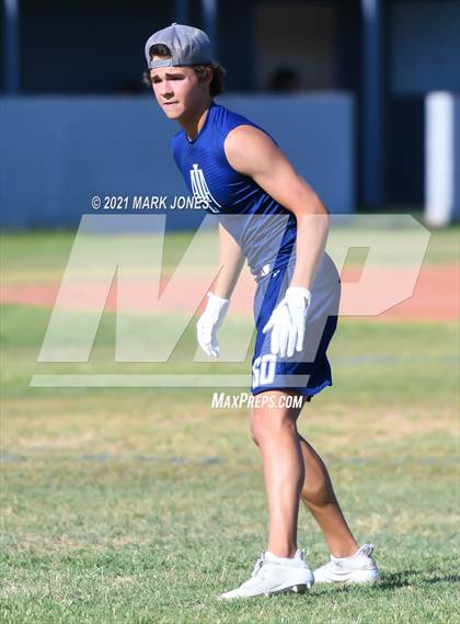 Thumbnail 2 in Northwest Christian vs. American Leadership Academy - Gilbert North (Cactus Duel Out West 7-on-7 Tournament) photogallery.