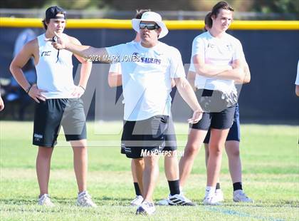Thumbnail 1 in Northwest Christian vs. American Leadership Academy - Gilbert North (Cactus Duel Out West 7-on-7 Tournament) photogallery.