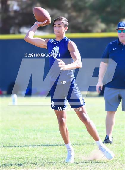 Thumbnail 2 in Northwest Christian vs. American Leadership Academy - Gilbert North (Cactus Duel Out West 7-on-7 Tournament) photogallery.