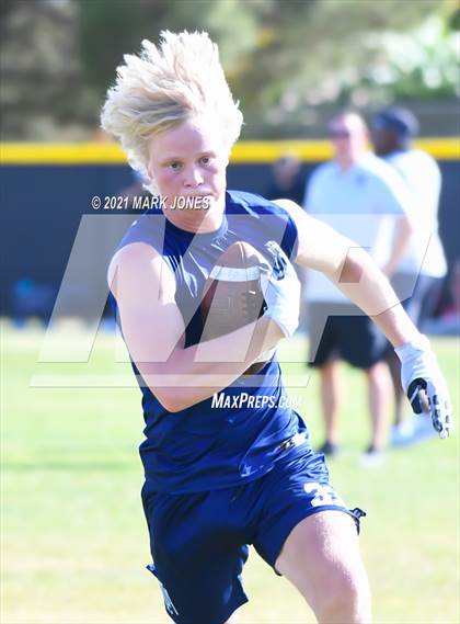 Thumbnail 2 in Northwest Christian vs. American Leadership Academy - Gilbert North (Cactus Duel Out West 7-on-7 Tournament) photogallery.