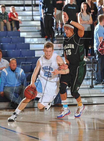 Thumbnail 2 in Falcon @ Valor Christian (CHSAA 4A First Round) photogallery.