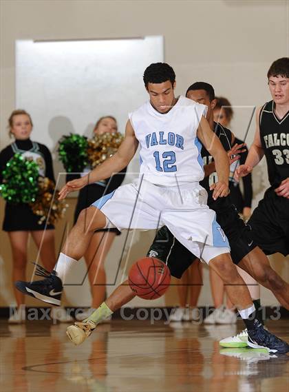 Thumbnail 1 in Falcon @ Valor Christian (CHSAA 4A First Round) photogallery.