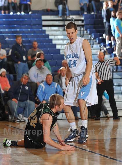 Thumbnail 1 in Falcon @ Valor Christian (CHSAA 4A First Round) photogallery.