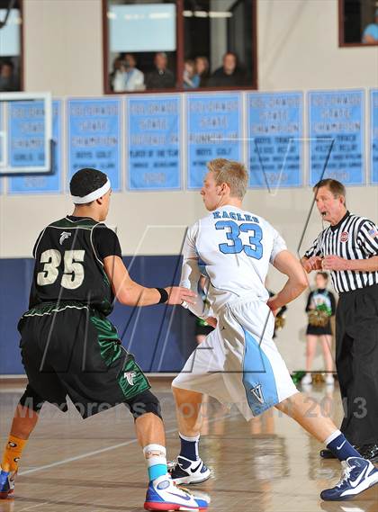 Thumbnail 2 in Falcon @ Valor Christian (CHSAA 4A First Round) photogallery.