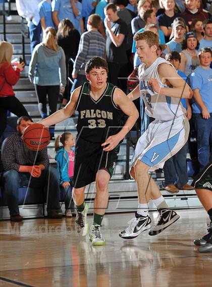 Thumbnail 2 in Falcon @ Valor Christian (CHSAA 4A First Round) photogallery.