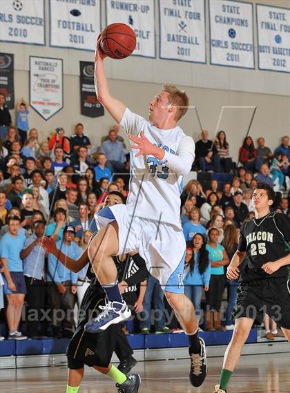 Thumbnail 1 in Falcon @ Valor Christian (CHSAA 4A First Round) photogallery.