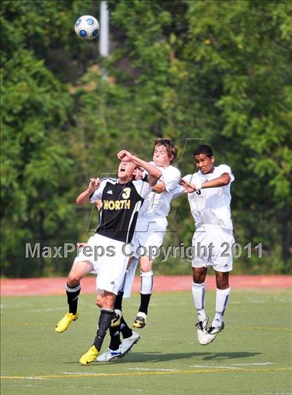 Thumbnail 1 in Farmington vs Lutheran North (Detroit Country Day Tournament) photogallery.