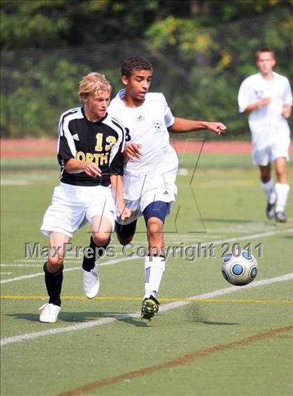 Thumbnail 2 in Farmington vs Lutheran North (Detroit Country Day Tournament) photogallery.