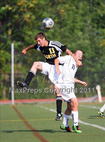 Thumbnail 3 in Farmington vs Lutheran North (Detroit Country Day Tournament) photogallery.