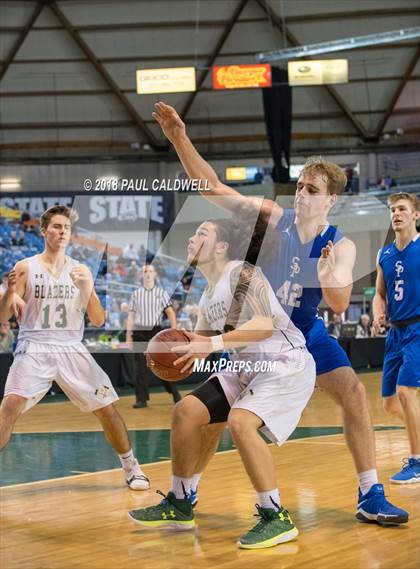 Thumbnail 3 in Seattle Prep vs. Timberline (WIAA 3A 1st Round Playoff) photogallery.