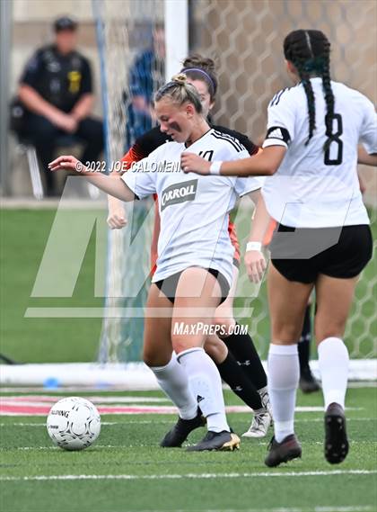 Thumbnail 2 in Rockwall vs Southlake Carroll (UIL 6A Girl Soccer State Final) photogallery.