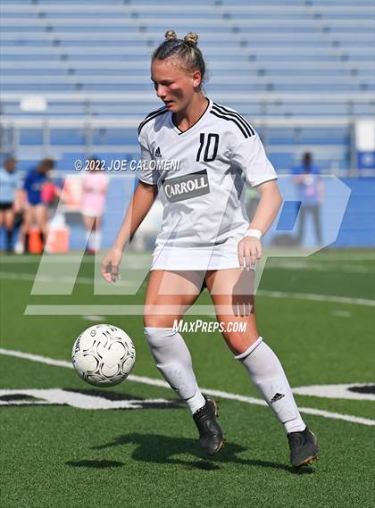 Thumbnail 3 in Rockwall vs Southlake Carroll (UIL 6A Girl Soccer State Final) photogallery.