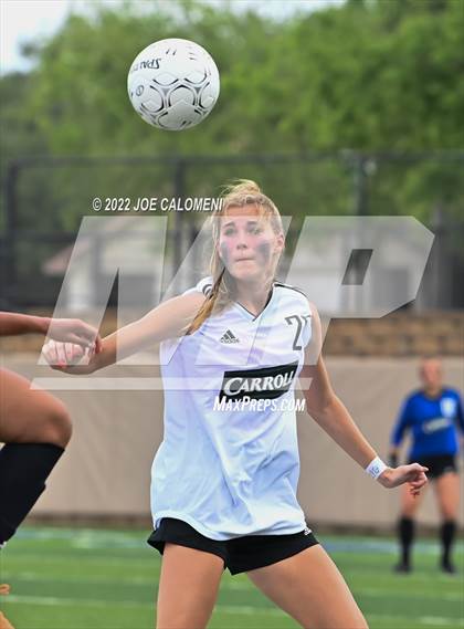 Thumbnail 1 in Rockwall vs Southlake Carroll (UIL 6A Girl Soccer State Final) photogallery.