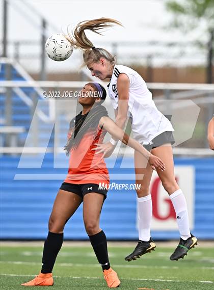 Thumbnail 1 in Rockwall vs Southlake Carroll (UIL 6A Girl Soccer State Final) photogallery.
