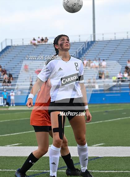 Thumbnail 2 in Rockwall vs Southlake Carroll (UIL 6A Girl Soccer State Final) photogallery.