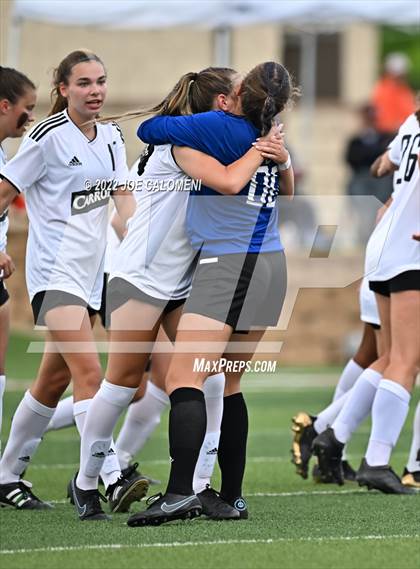 Thumbnail 1 in Rockwall vs Southlake Carroll (UIL 6A Girl Soccer State Final) photogallery.