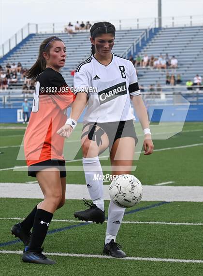 Thumbnail 1 in Rockwall vs Southlake Carroll (UIL 6A Girl Soccer State Final) photogallery.
