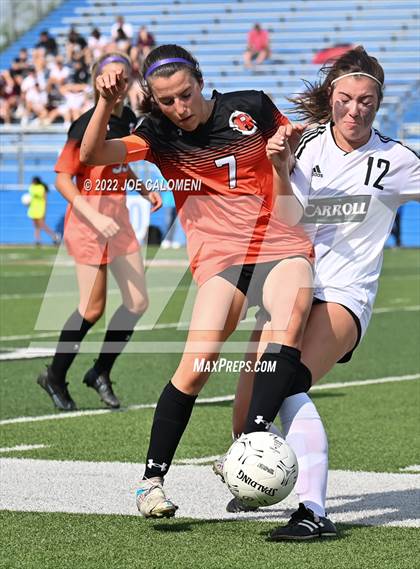 Thumbnail 2 in Rockwall vs Southlake Carroll (UIL 6A Girl Soccer State Final) photogallery.