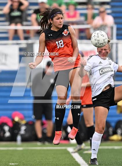 Thumbnail 2 in Rockwall vs Southlake Carroll (UIL 6A Girl Soccer State Final) photogallery.
