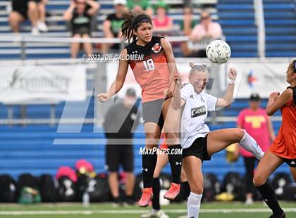 Thumbnail 3 in Rockwall vs Southlake Carroll (UIL 6A Girl Soccer State Final) photogallery.