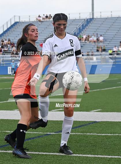 Thumbnail 3 in Rockwall vs Southlake Carroll (UIL 6A Girl Soccer State Final) photogallery.