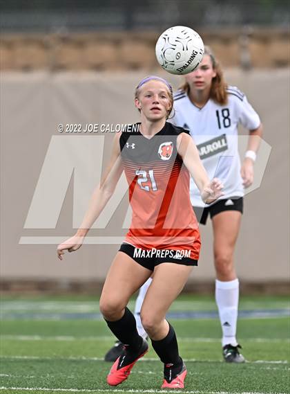 Thumbnail 1 in Rockwall vs Southlake Carroll (UIL 6A Girl Soccer State Final) photogallery.