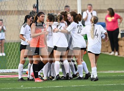 Thumbnail 2 in Rockwall vs Southlake Carroll (UIL 6A Girl Soccer State Final) photogallery.