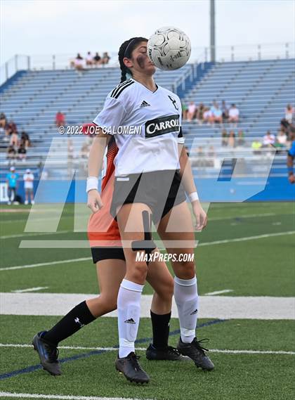 Thumbnail 3 in Rockwall vs Southlake Carroll (UIL 6A Girl Soccer State Final) photogallery.