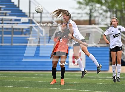 Thumbnail 3 in Rockwall vs Southlake Carroll (UIL 6A Girl Soccer State Final) photogallery.