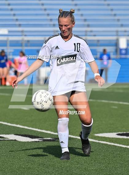 Thumbnail 1 in Rockwall vs Southlake Carroll (UIL 6A Girl Soccer State Final) photogallery.