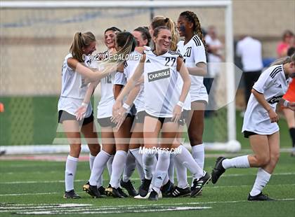 Thumbnail 3 in Rockwall vs Southlake Carroll (UIL 6A Girl Soccer State Final) photogallery.