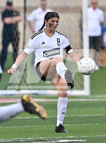 Thumbnail 2 in Rockwall vs Southlake Carroll (UIL 6A Girl Soccer State Final) photogallery.