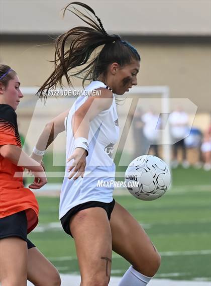 Thumbnail 1 in Rockwall vs Southlake Carroll (UIL 6A Girl Soccer State Final) photogallery.