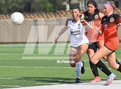 Thumbnail 3 in Rockwall vs Southlake Carroll (UIL 6A Girl Soccer State Final) photogallery.