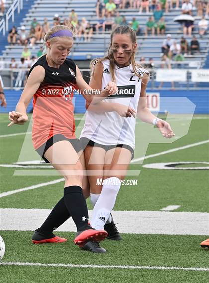 Thumbnail 1 in Rockwall vs Southlake Carroll (UIL 6A Girl Soccer State Final) photogallery.