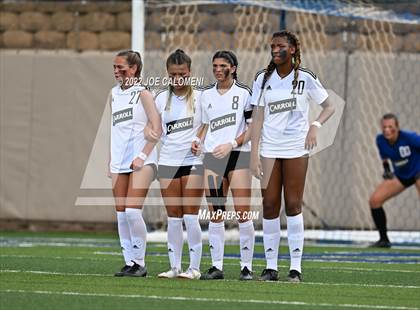Thumbnail 2 in Rockwall vs Southlake Carroll (UIL 6A Girl Soccer State Final) photogallery.