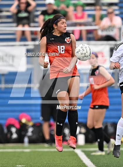 Thumbnail 3 in Rockwall vs Southlake Carroll (UIL 6A Girl Soccer State Final) photogallery.