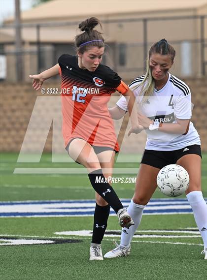Thumbnail 1 in Rockwall vs Southlake Carroll (UIL 6A Girl Soccer State Final) photogallery.