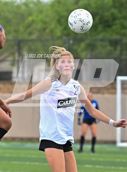 Thumbnail 2 in Rockwall vs Southlake Carroll (UIL 6A Girl Soccer State Final) photogallery.
