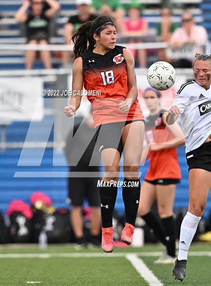Thumbnail 1 in Rockwall vs Southlake Carroll (UIL 6A Girl Soccer State Final) photogallery.