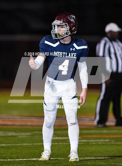 Thumbnail 2 in Westlake Academy vs. Wylie Prep Academy (TCAF Six-Man D1 Final) photogallery.