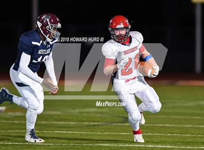 Thumbnail 3 in Westlake Academy vs. Wylie Prep Academy (TCAF Six-Man D1 Final) photogallery.