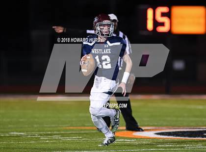 Thumbnail 1 in Westlake Academy vs. Wylie Prep Academy (TCAF Six-Man D1 Final) photogallery.