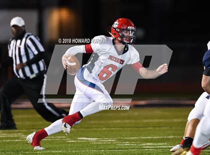 Thumbnail 2 in Westlake Academy vs. Wylie Prep Academy (TCAF Six-Man D1 Final) photogallery.