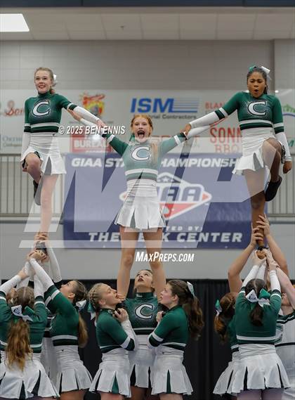 Thumbnail 3 in GIAA Competition Cheer Championship photogallery.