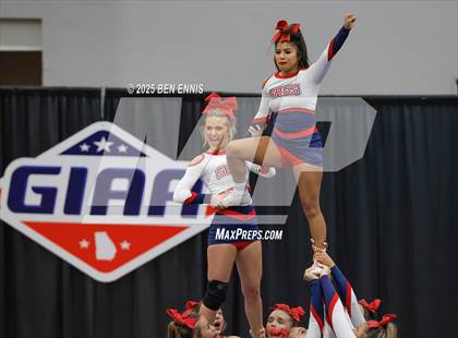 Thumbnail 2 in GIAA Competition Cheer Championship photogallery.